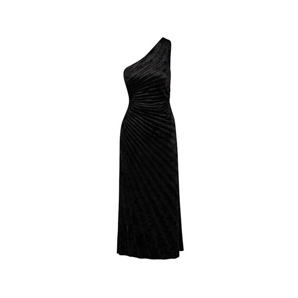 Solie Long Dress in black